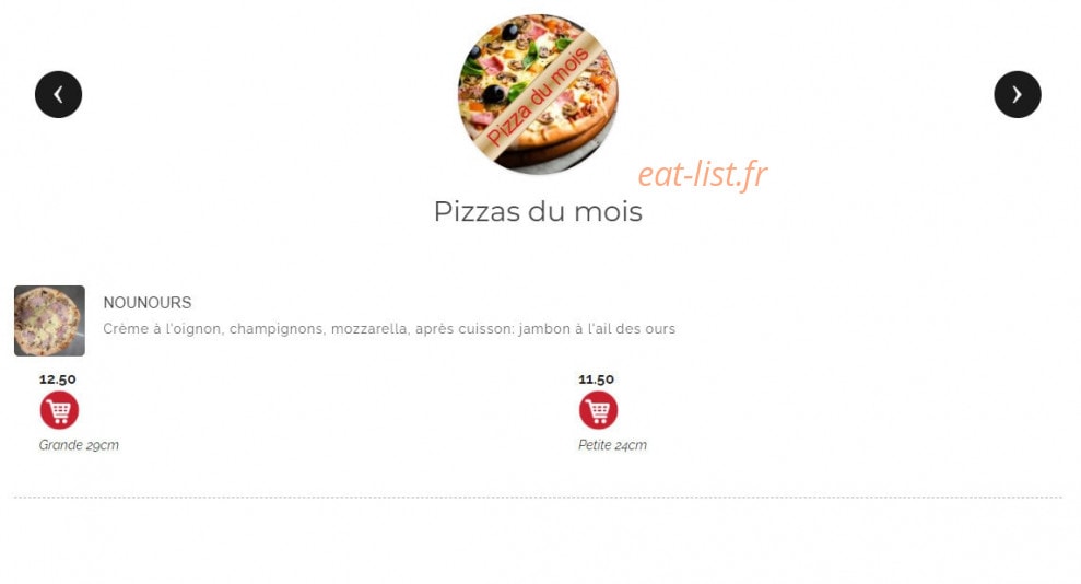 Verace pizza — carte page 6
