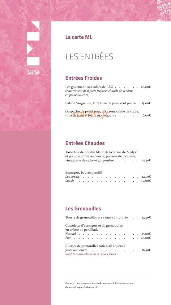 Maison de Laveline — carte page 1