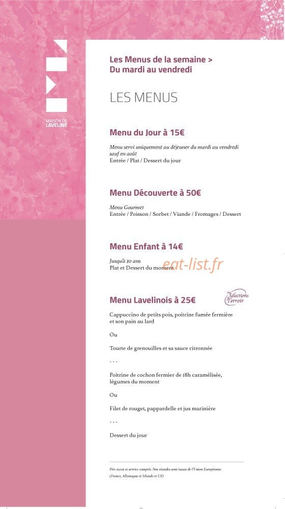 Maison de Laveline — carte page 3