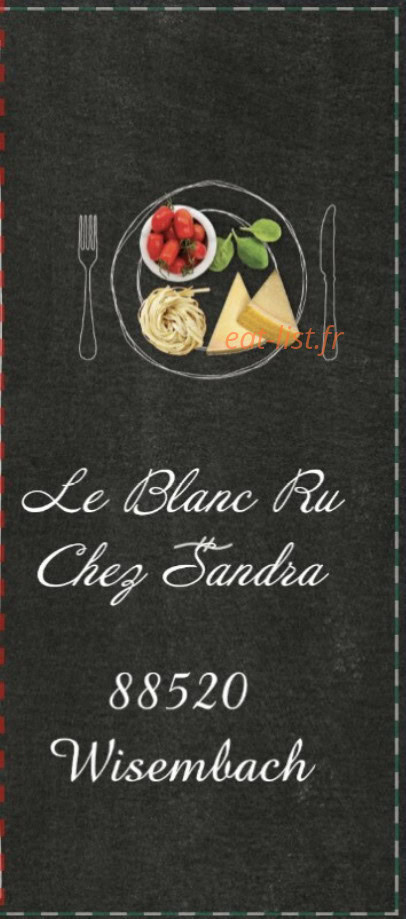 Le Blanc Ru — carte page 1