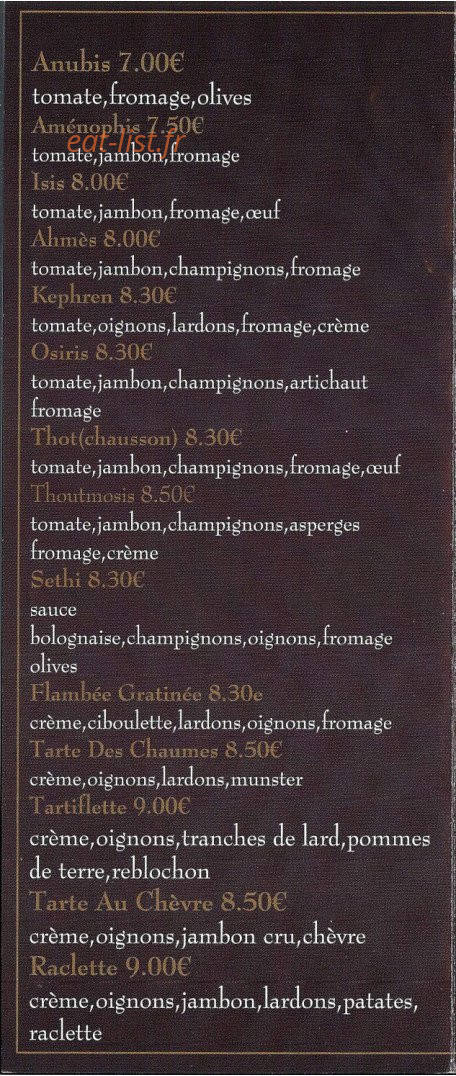 L' Osiris — carte page 9