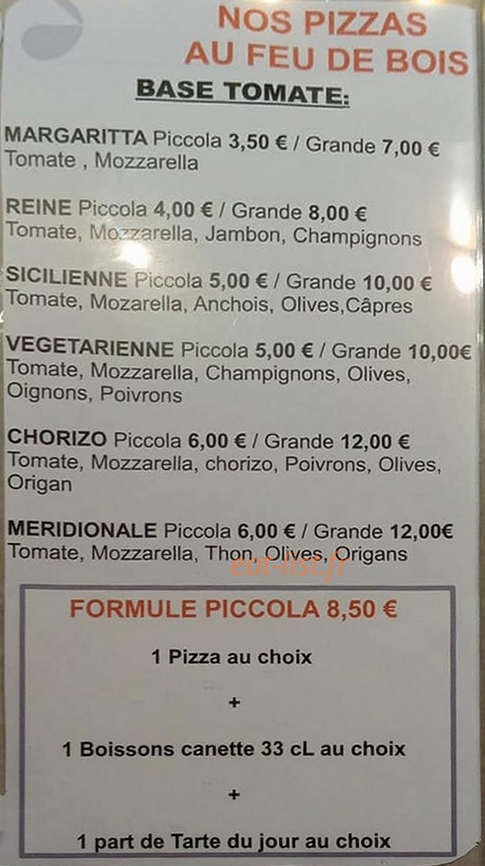 Le Farfadet Gourmand — carte page 4