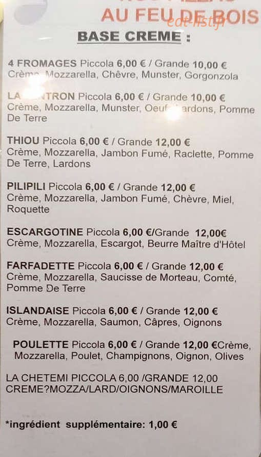 Le Farfadet Gourmand — carte page 5