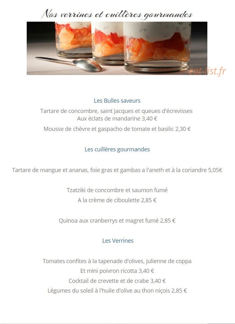 Restaurant  Traiteur les 2 frères — carte page 12