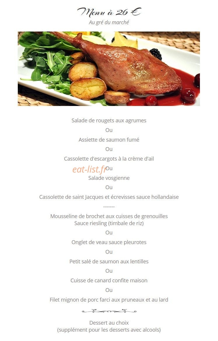 Restaurant  Traiteur les 2 frères — carte page 4