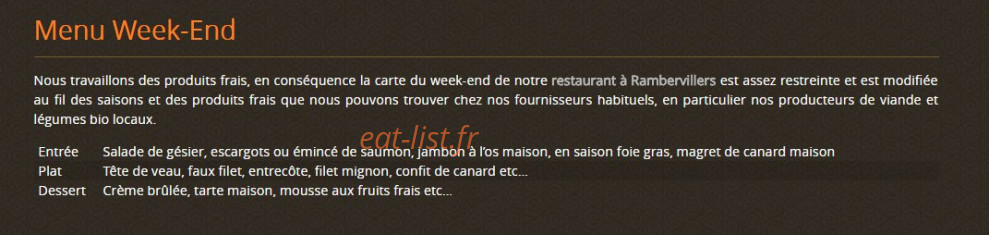 Le P'tit Bouchon — carte page 1