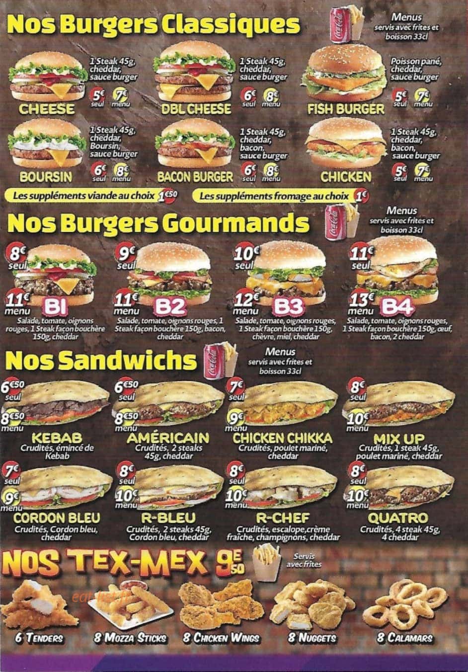 Pronto Pizza — carte page 4