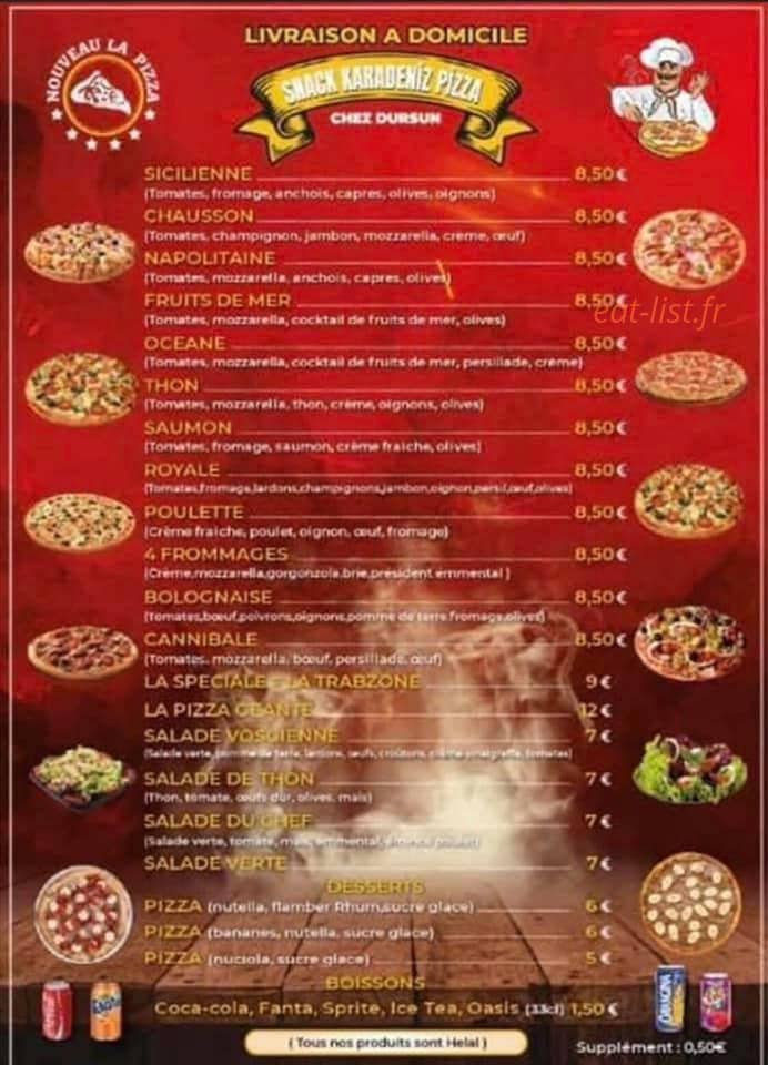 Snack Karadeniz — carte page 3
