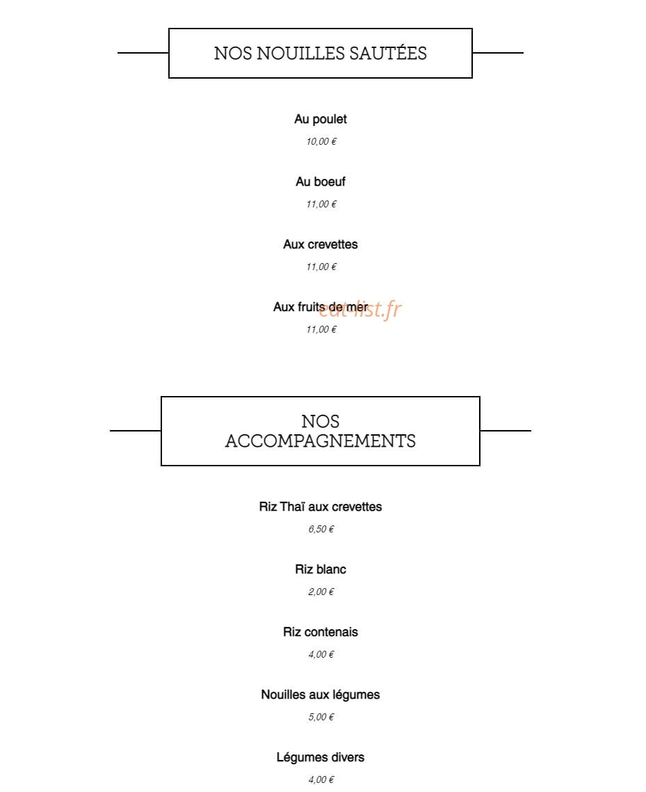 Chez Danh — carte page 4
