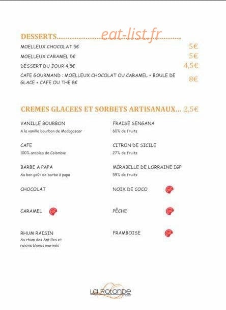 La Rotonde — carte page 3