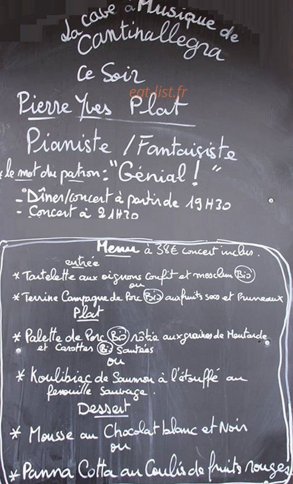 Cantinallegra — carte page 1