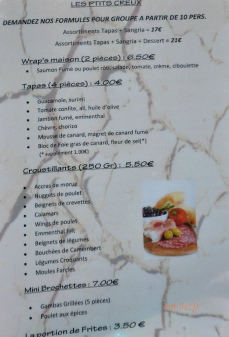 El Gabulo's — carte page 1