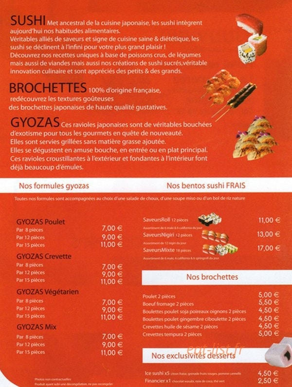 Hôtel Restaurant Le Commerce — carte page 2