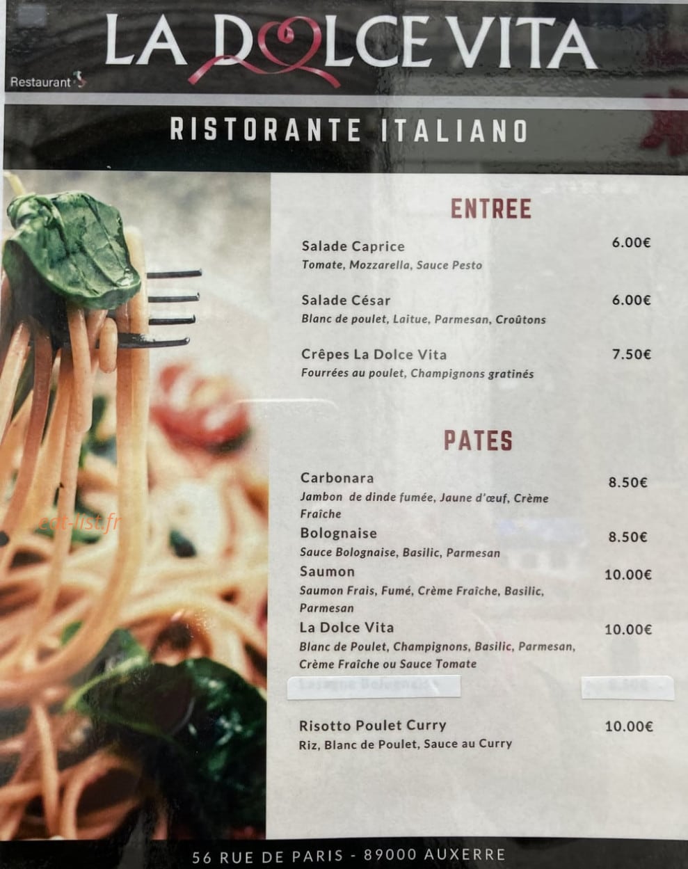 La dolce vita — carte page 2