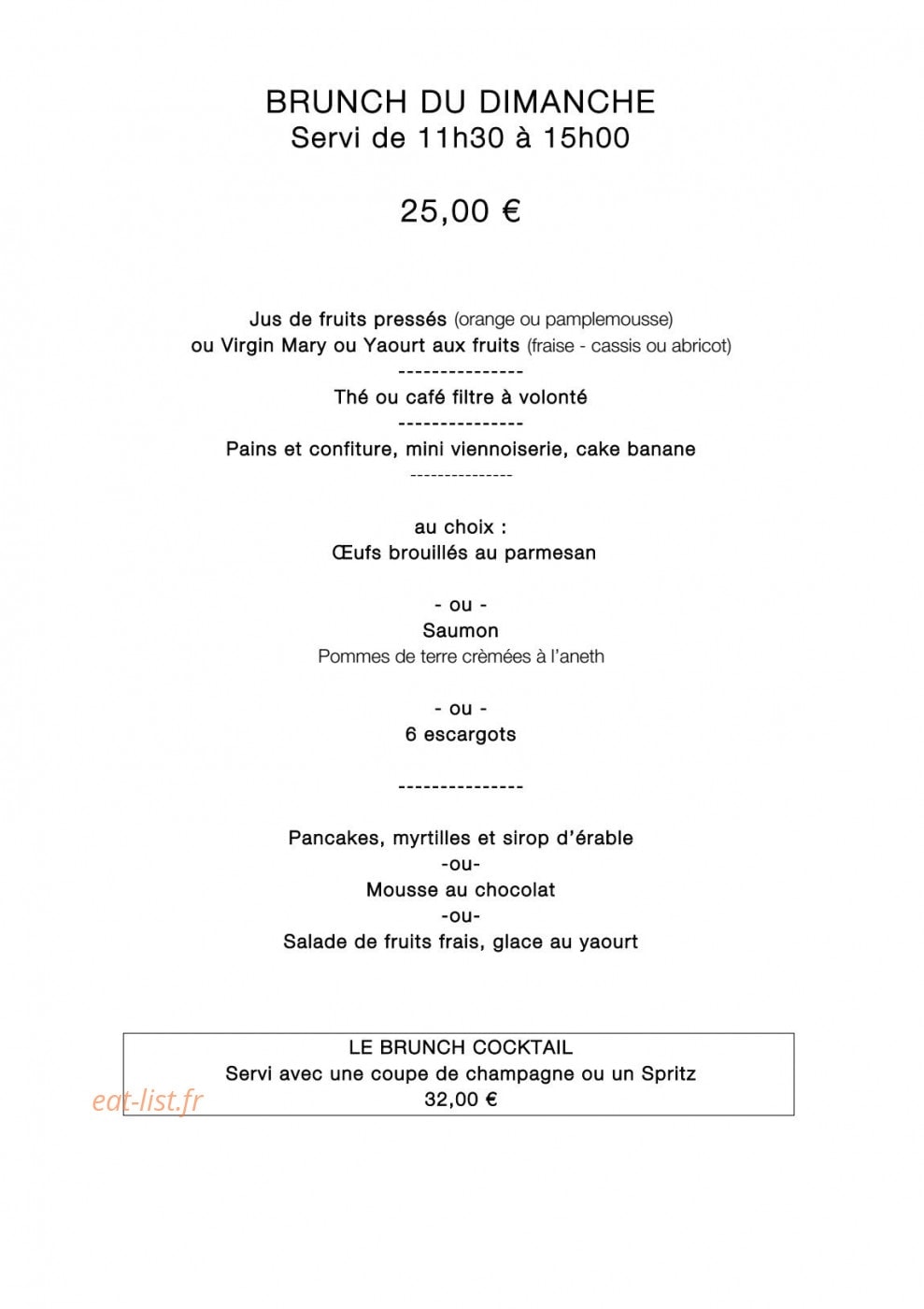La Péniche — carte page 5