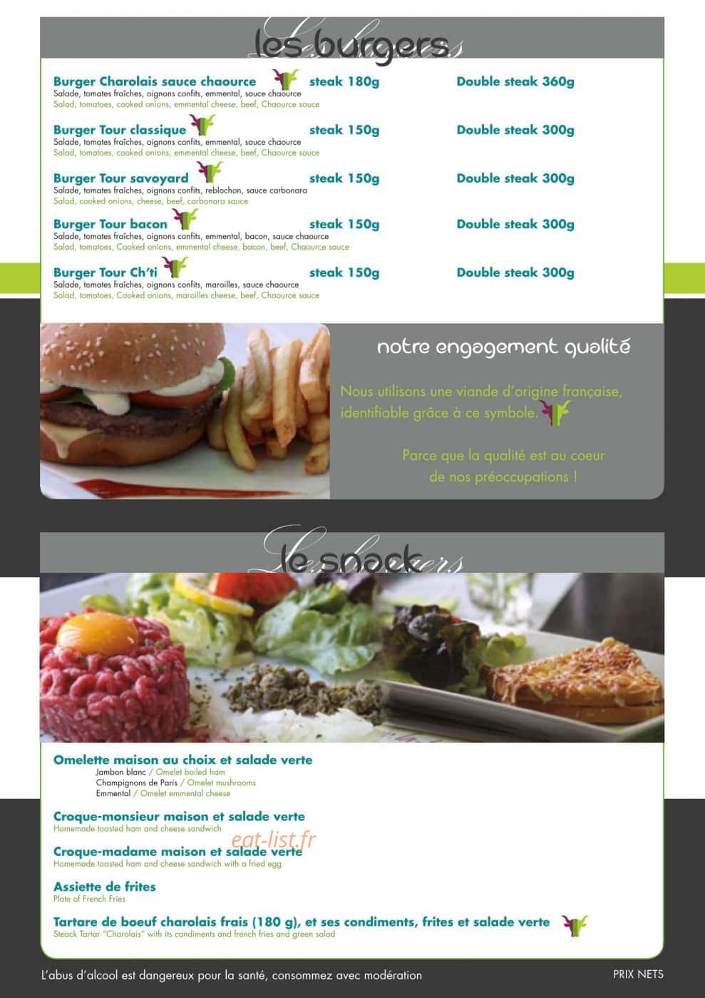La Tour — carte page 6