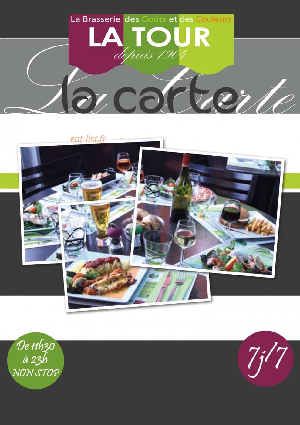 La Tour — carte page 1