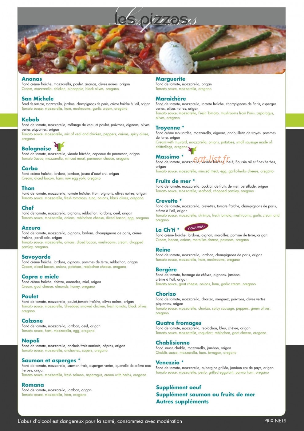 La Tour — carte page 9