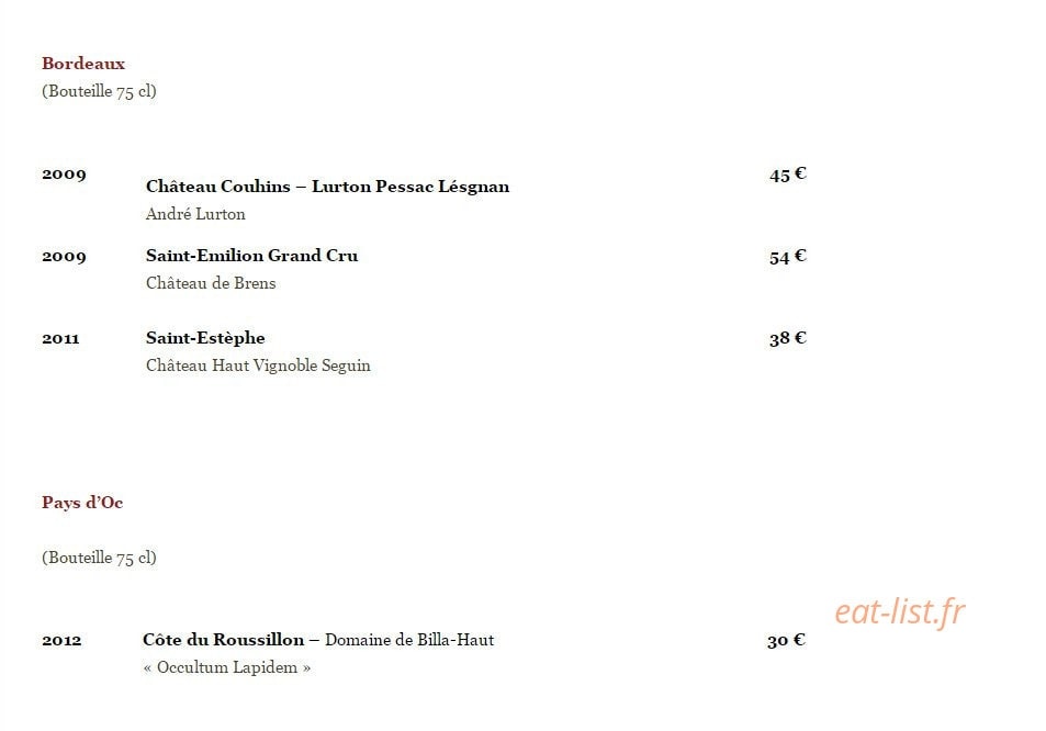 Le Bourgogne — carte page 11