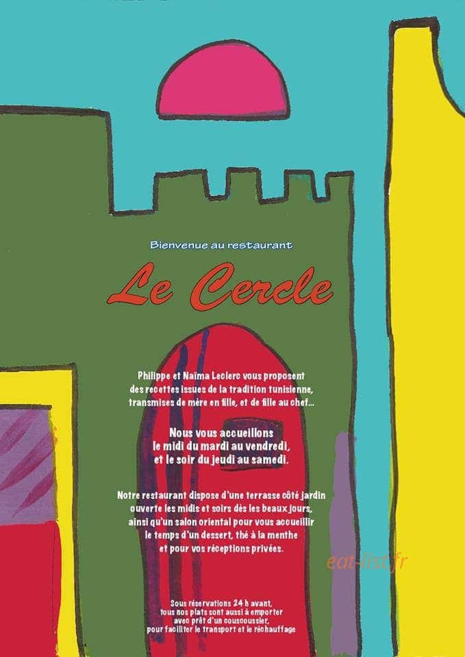 Le Cercle — carte page 1