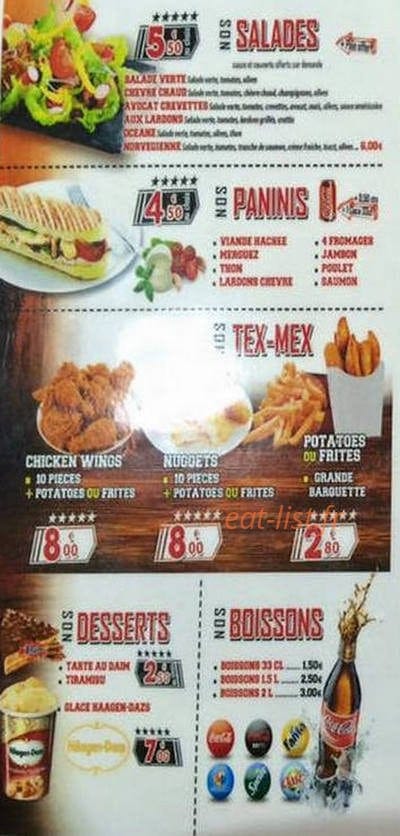 Magic Food — carte page 2