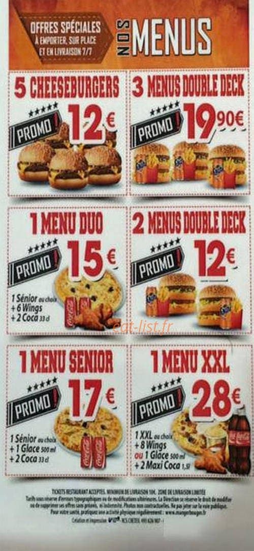 Magic Food — carte page 3
