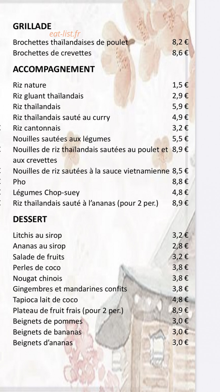 Nouvelle Etoile de Chine — carte page 3