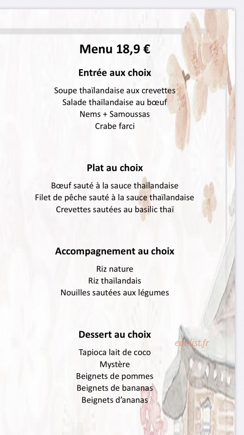Nouvelle Etoile de Chine — carte page 5