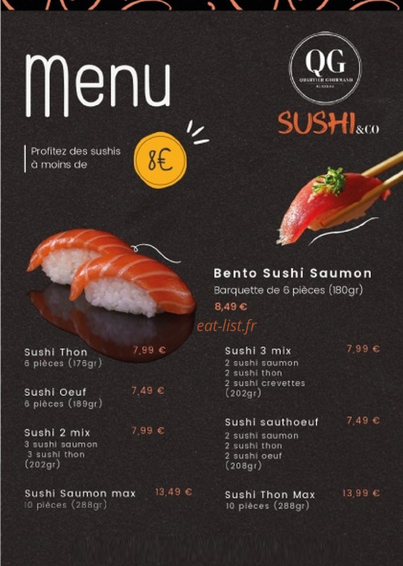Quartier Gourmand — carte page 6