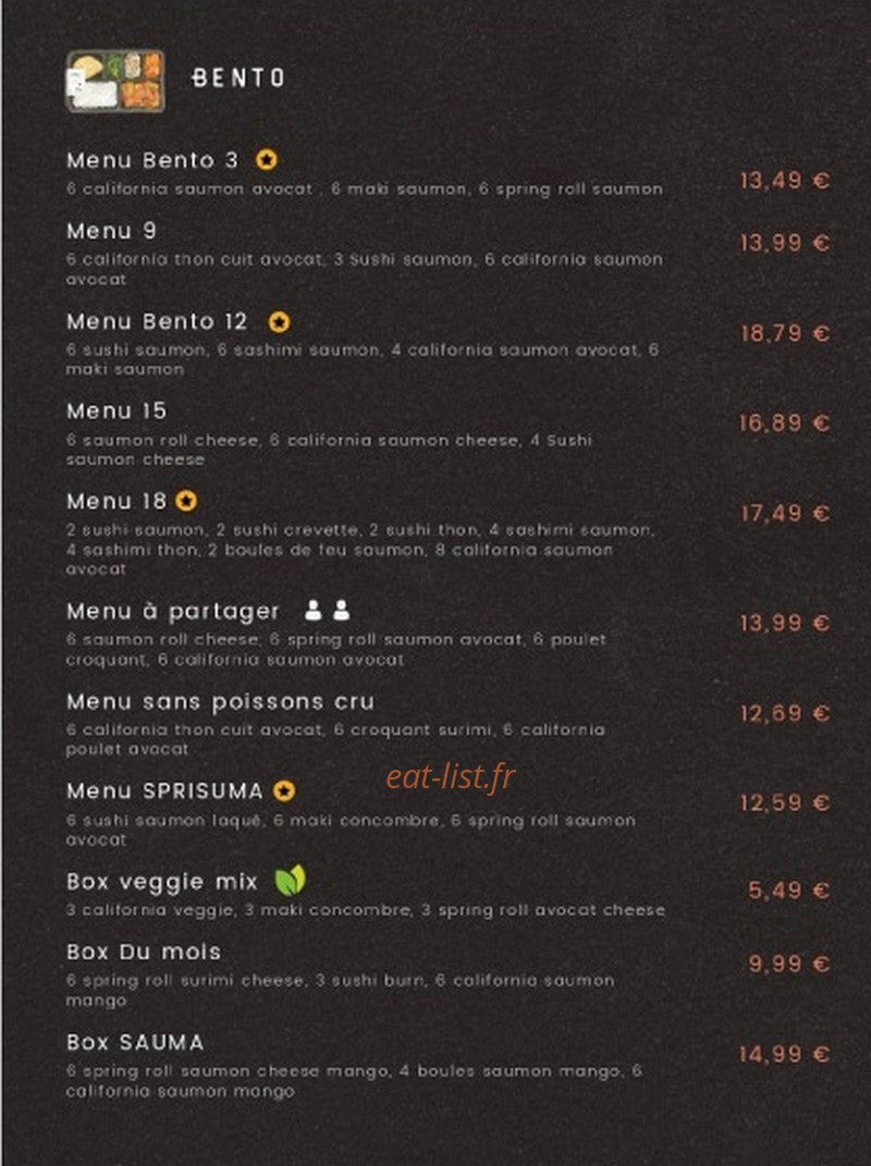Quartier Gourmand — carte page 7