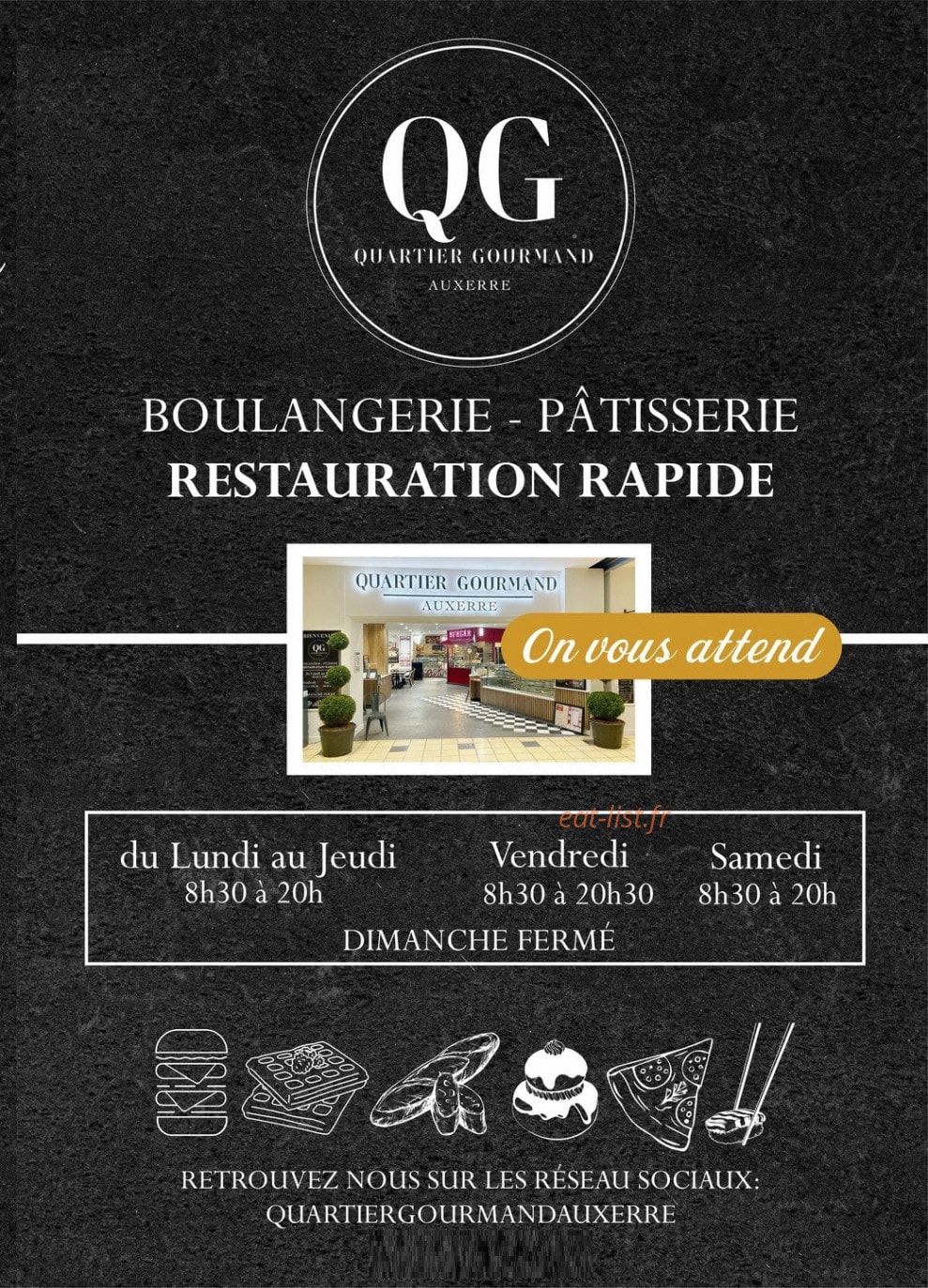 Quartier Gourmand — carte page 1