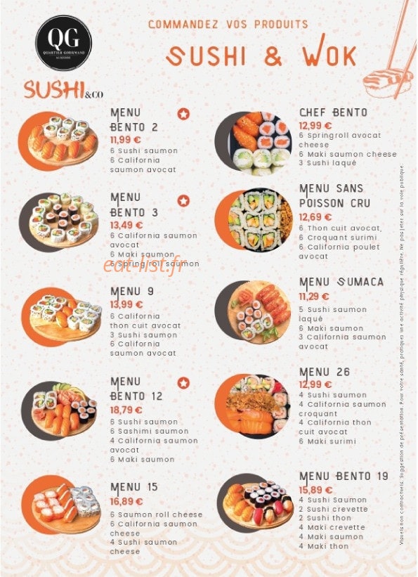 Quartier Gourmand — carte page 3