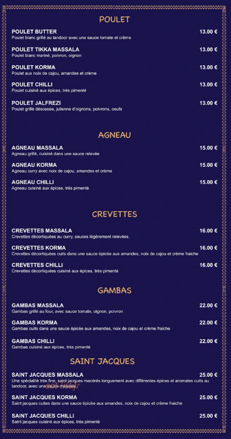 Shalimar — carte page 4