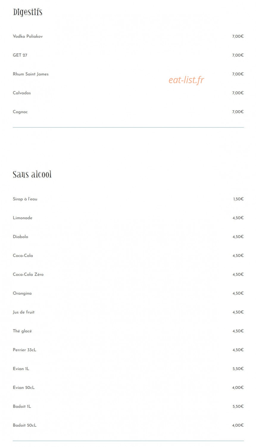 Un Air de Famille — carte page 9