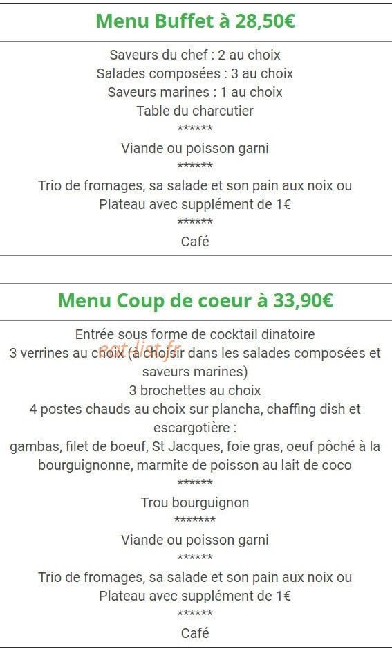 Farandole Gourmande — carte page 6