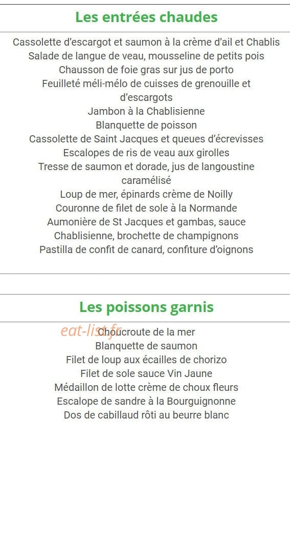 Farandole Gourmande — carte page 8