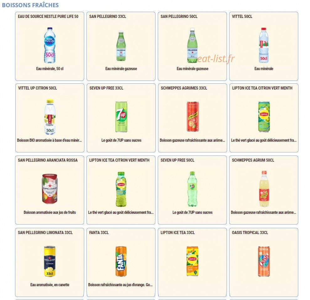 Pomme de Pain — carte page 8
