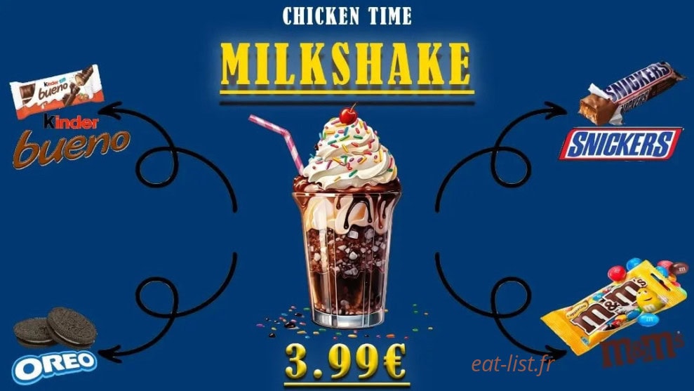Chicken Time — carte page 2