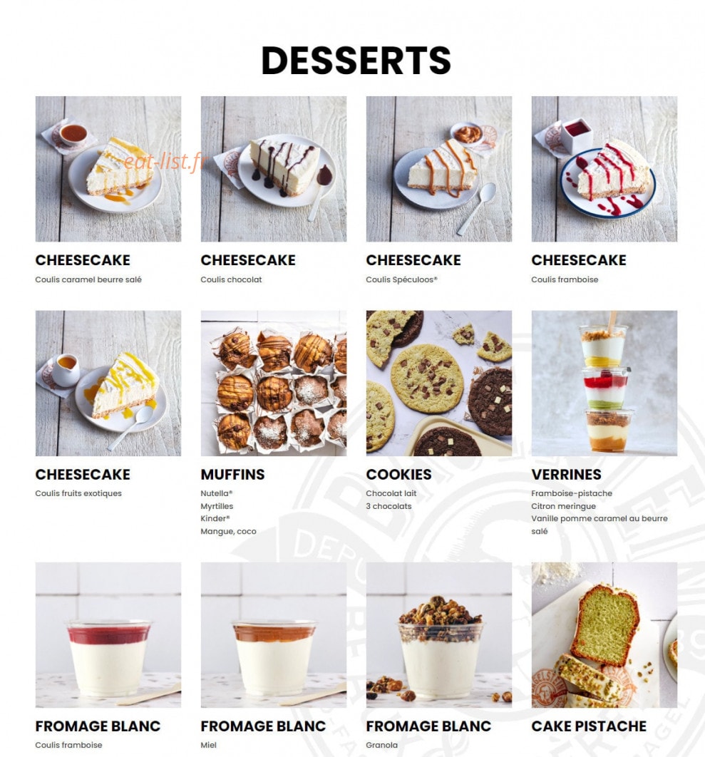 Bagelstein — carte page 5
