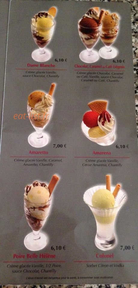 Chez Gigi — carte page 7