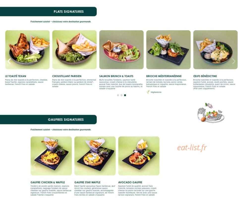 Crêpe Touch — carte page 3
