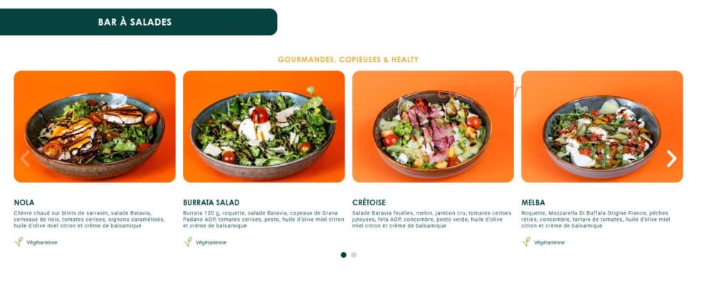 Crêpe Touch — carte page 4