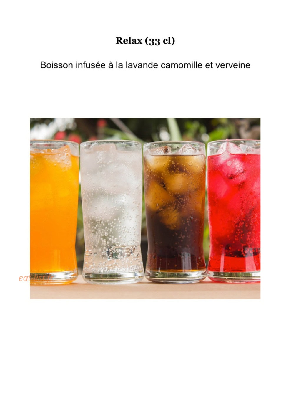 Healthy's — carte page 6