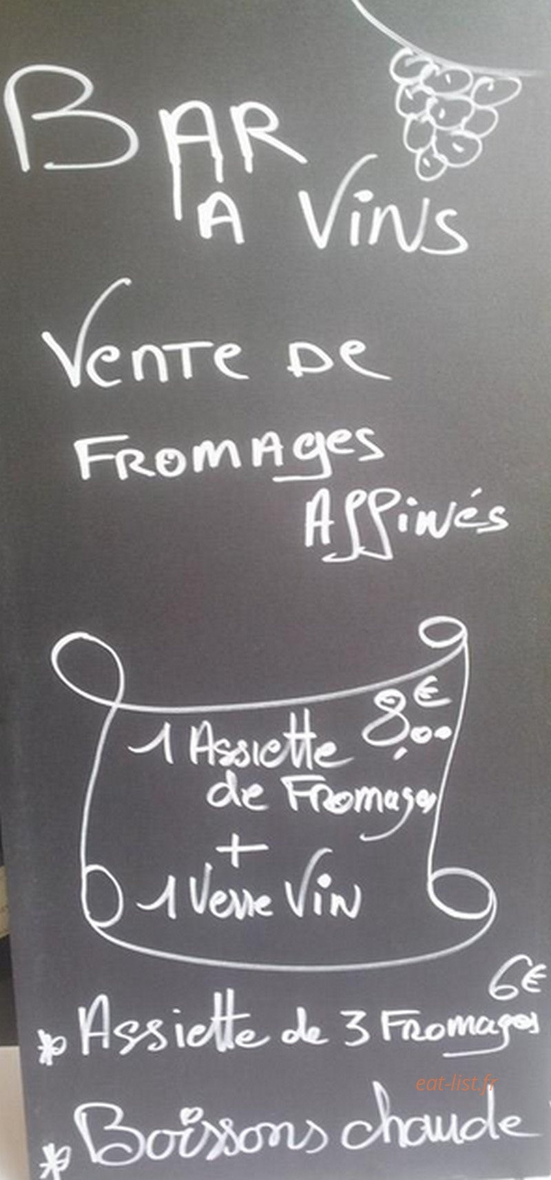 Jannot fromages & vins — carte page 2