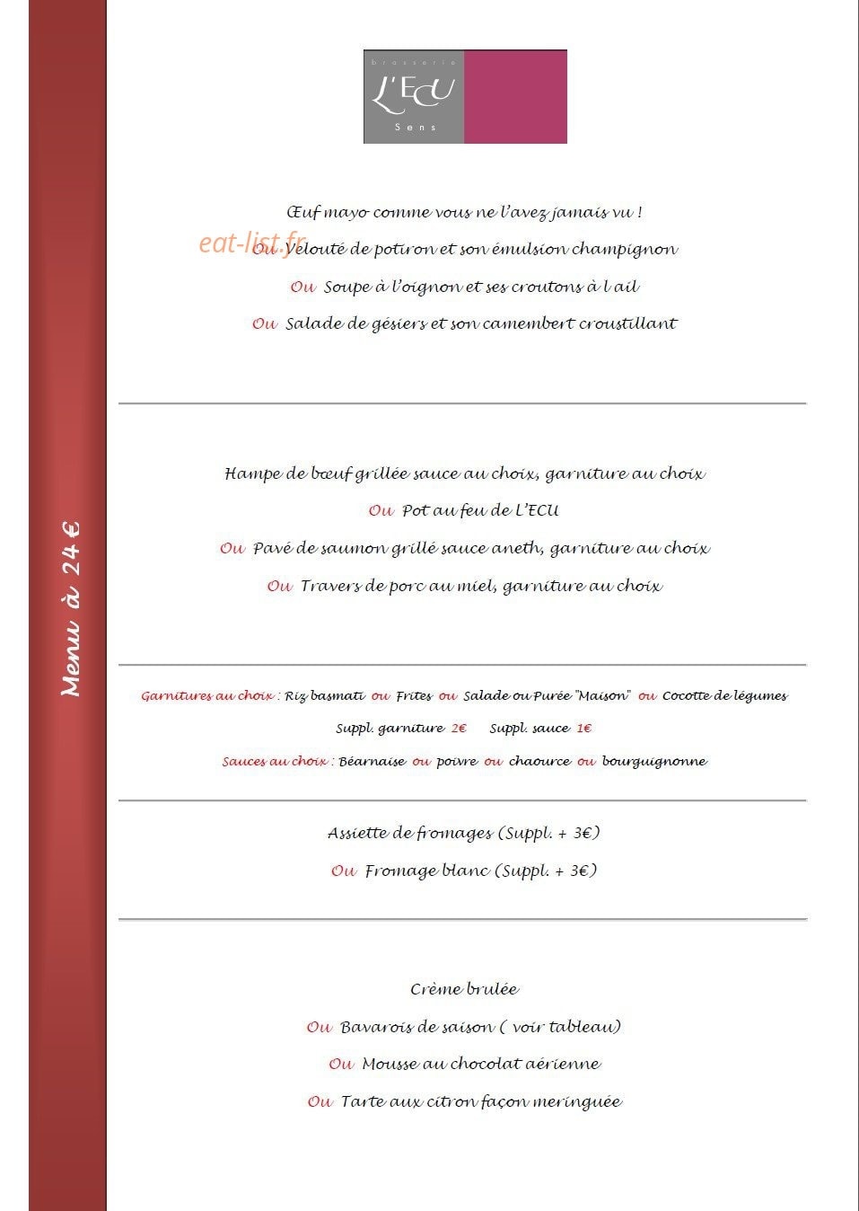 l'Ecu — carte page 2