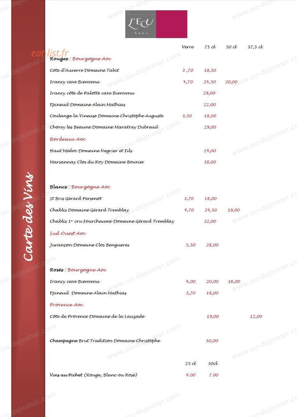 l'Ecu — carte page 7
