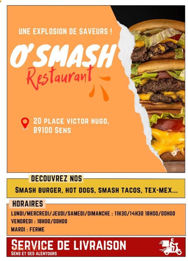 O'smash — carte page 1