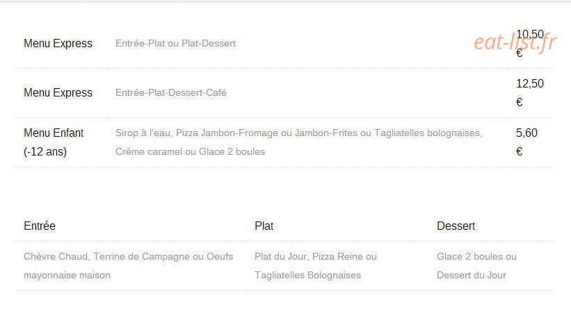 Pizzeria Guido — carte page 2
