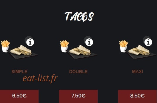 Rapido Food — carte page 12
