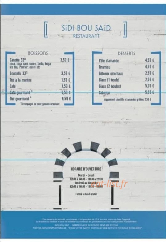 Sidi Bou Said — carte page 4